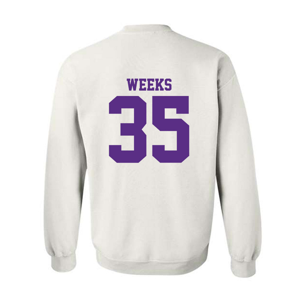 LSU - NCAA Football : Zach Weeks - Classic Shersey Crewneck Sweatshirt-1