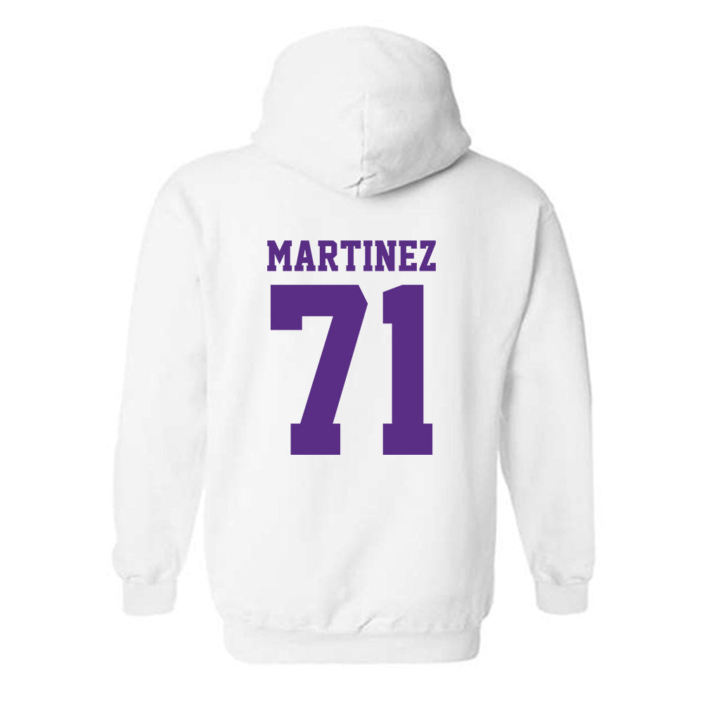 LSU - NCAA Football : Brysten Martinez - Classic Shersey Hooded Sweatshirt-1