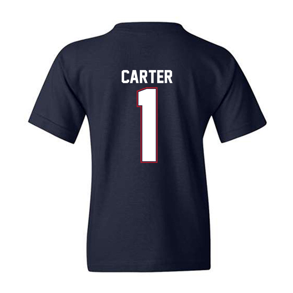 Liberty - NCAA Men's Basketball : Zander Carter - Classic Shersey Youth T-Shirt-1