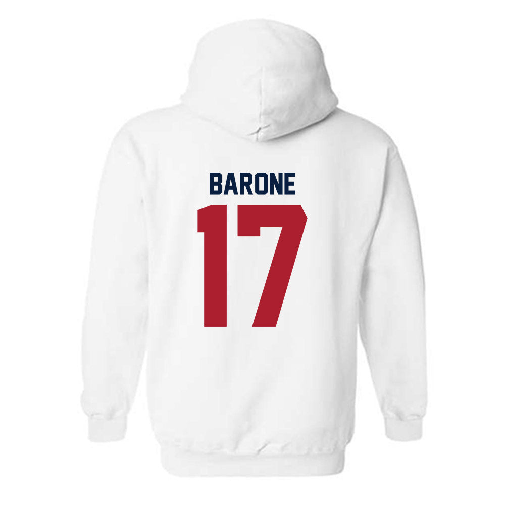 Liberty - NCAA Baseball : Nick Barone - Classic Shersey Hooded Sweatshirt-1