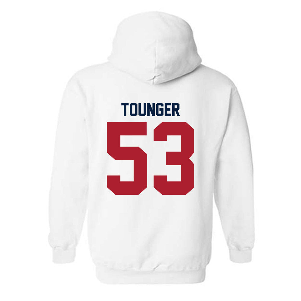 Liberty - NCAA Football : Nikodemus Tounger - Classic Shersey Hooded Sweatshirt-1