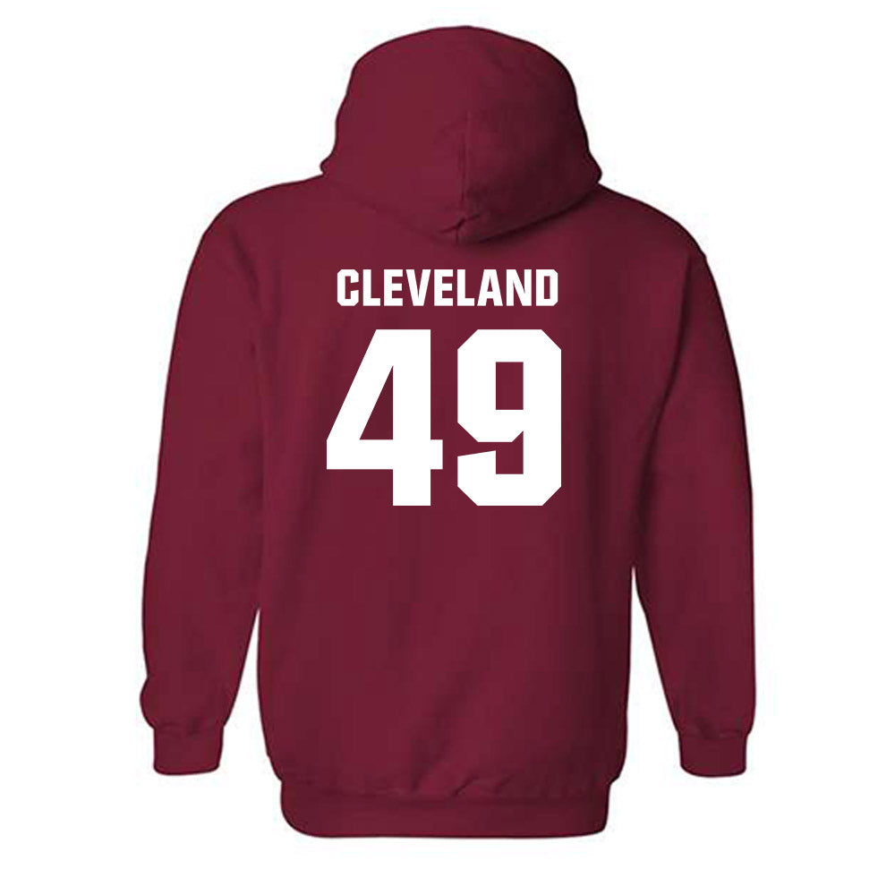 Oklahoma - NCAA Baseball : Jackson Cleveland - Classic Shersey Hooded Sweatshirt-1