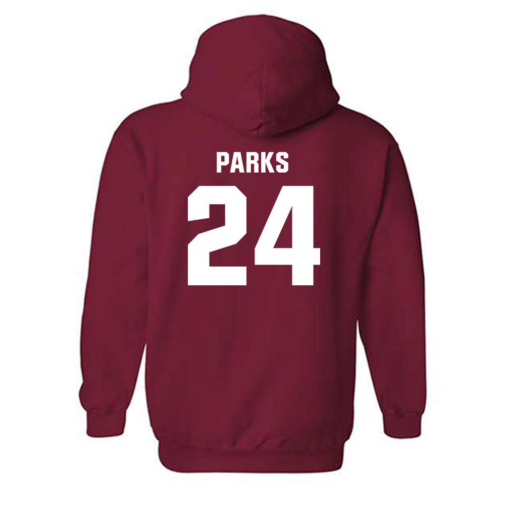 Oklahoma - NCAA Women's Basketball : Keeley Parks - Classic Shersey Hooded Sweatshirt-1