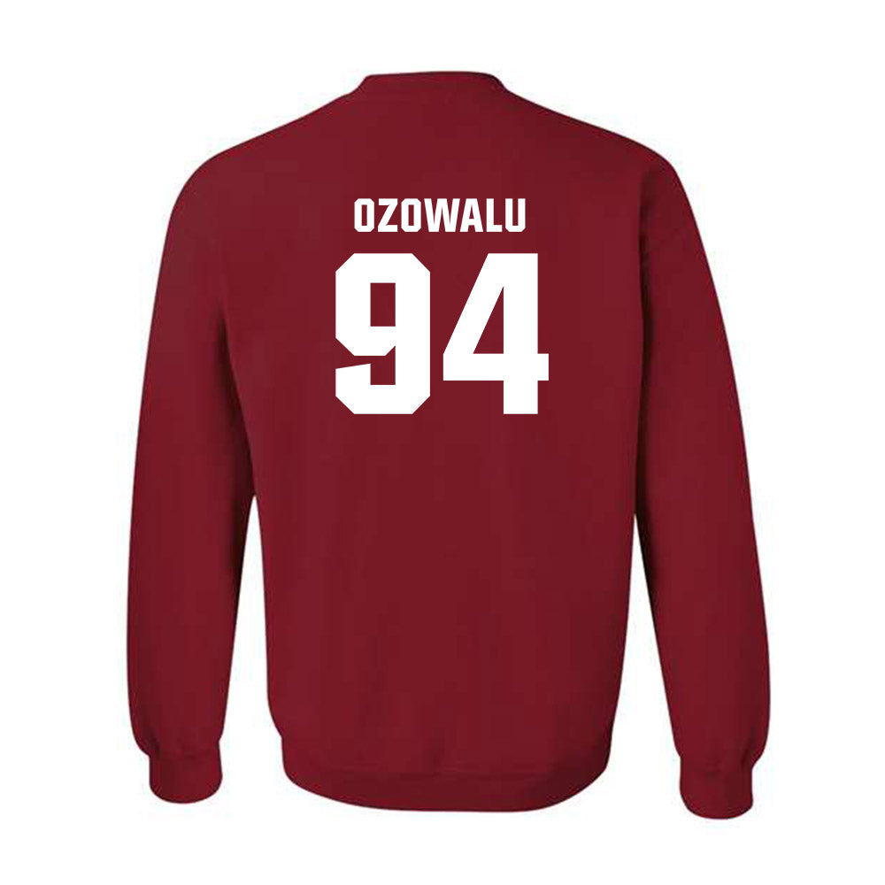 Oklahoma - NCAA Football : Kenny Ozowalu - Classic Shersey Crewneck Sweatshirt-1