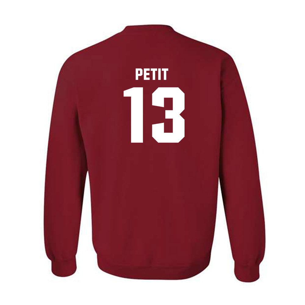 Oklahoma - NCAA Football : Jayden Petit - Classic Shersey Crewneck Sweatshirt-1