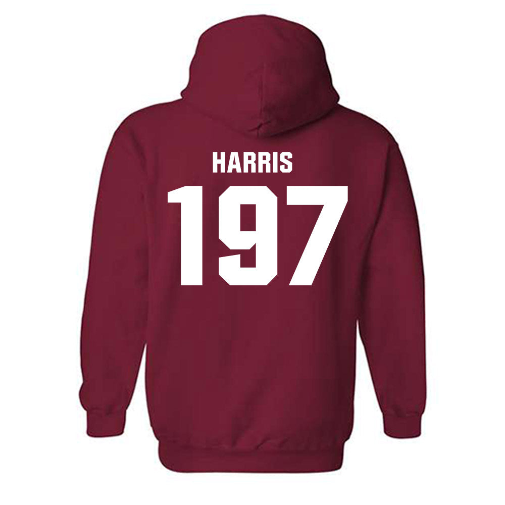 Oklahoma - NCAA Wrestling : Anthony Harris - Classic Shersey Hooded Sweatshirt-1