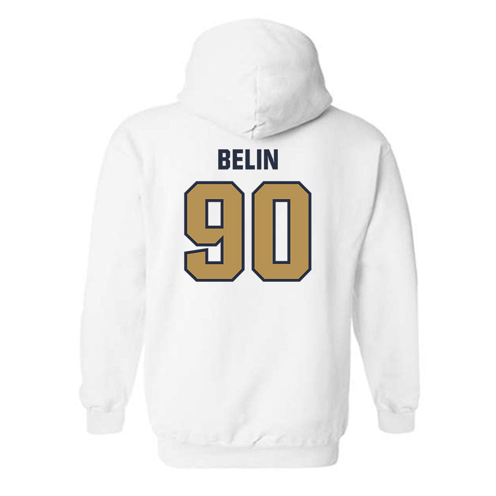 Georgia Tech - NCAA Football : Blake Belin - Classic Shersey Hooded Sweatshirt-1