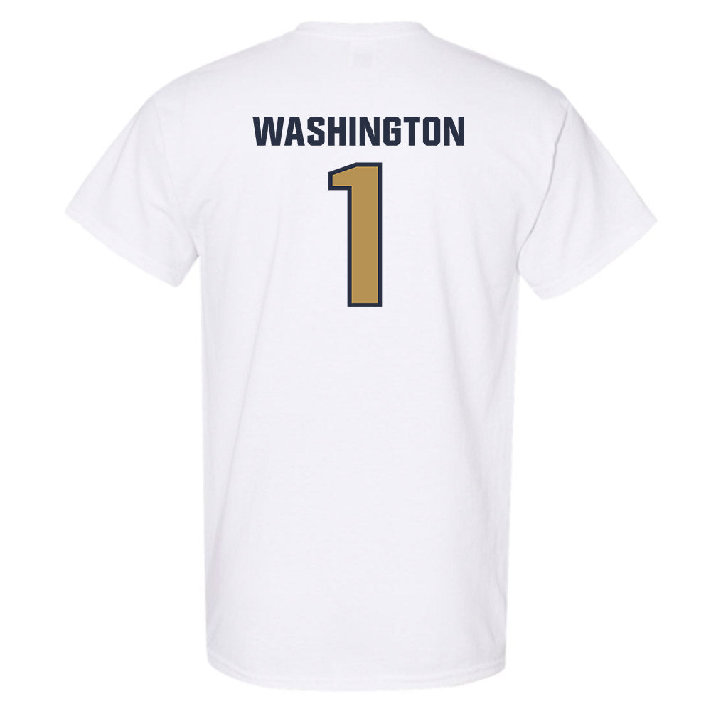 Georgia Tech - NCAA Men's Basketball : Lamar Washington - Classic Shersey T-Shirt-1