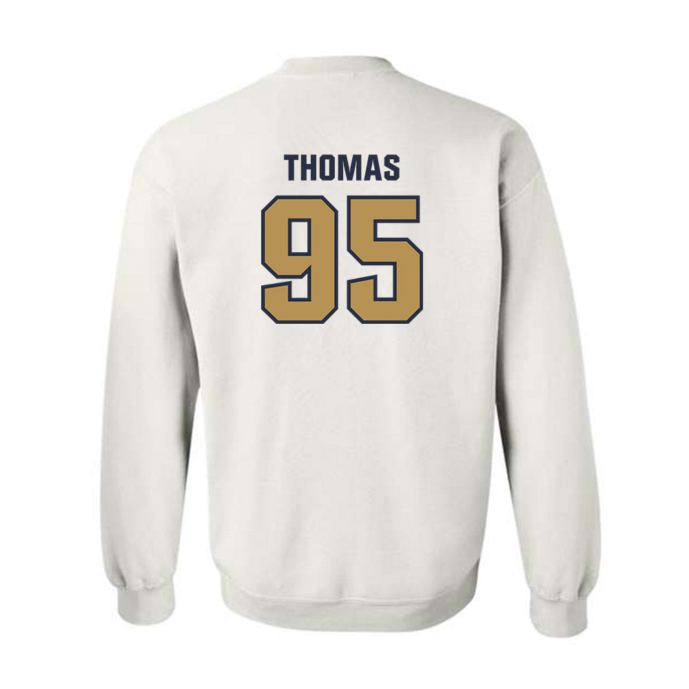 Georgia Tech - NCAA Football : Tawfiq Thomas - Classic Shersey Crewneck Sweatshirt-1
