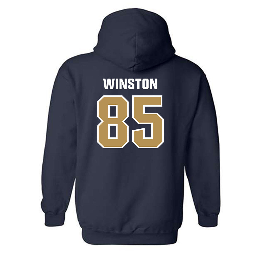 Georgia Tech - NCAA Football : Jj Winston - Classic Shersey Hooded Sweatshirt-1