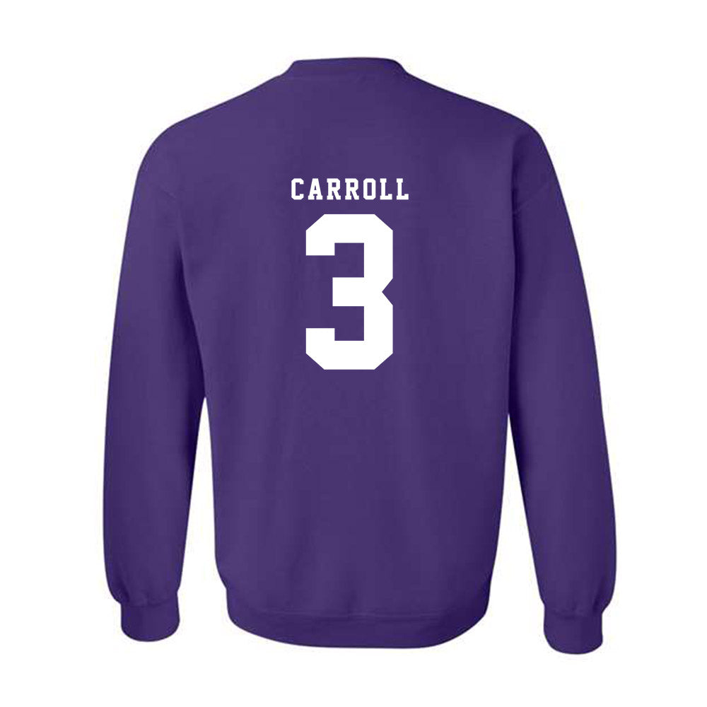 TCU - NCAA Football : Max Carroll - Classic Shersey Crewneck Sweatshirt-5