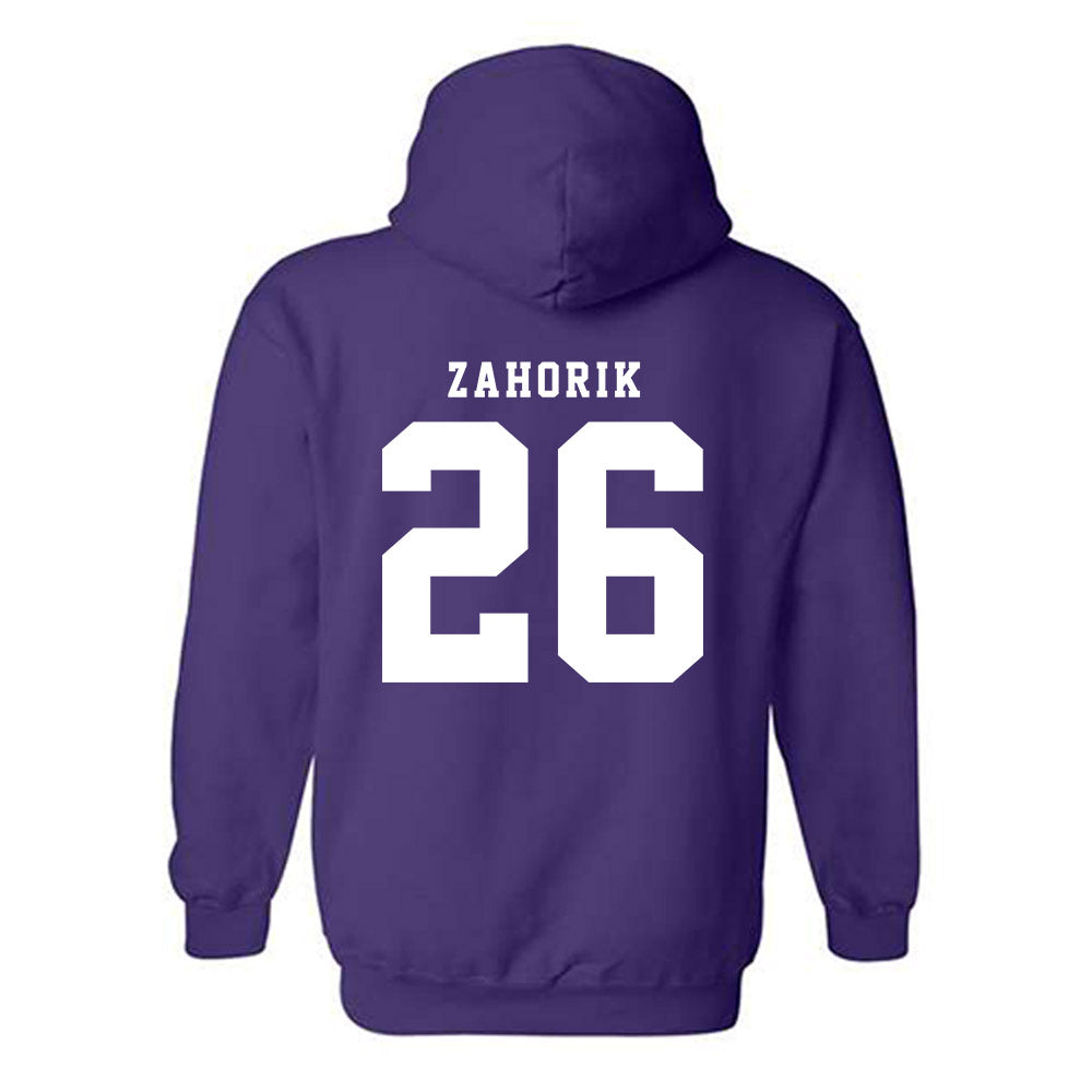 TCU - NCAA Equestrian : Victoria Zahorik - Classic Shersey Hooded Sweatshirt