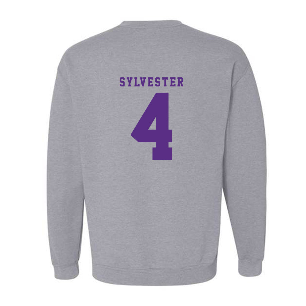 TCU - NCAA Women's Volleyball : Sarah Sylvester - Classic Shersey Crewneck Sweatshirt-3