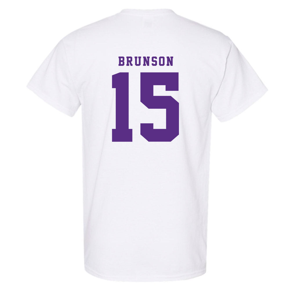 TCU - NCAA Baseball : Chase Brunson - Classic Shersey T-Shirt