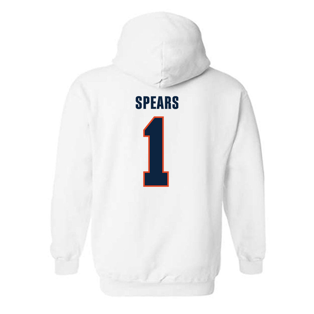 UTSA - NCAA Men's Basketball : Amir Spears - Classic Shersey Hooded Sweatshirt-1