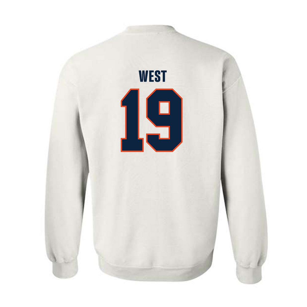 UTSA - NCAA Football : Tyrone West - Classic Shersey Crewneck Sweatshirt-1