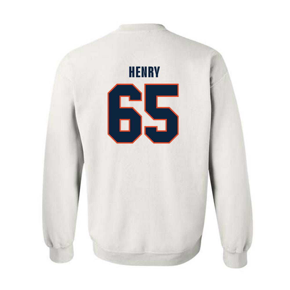 UTSA - NCAA Football : Jarrett Henry - Classic Shersey Crewneck Sweatshirt-1