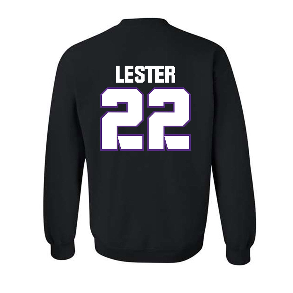 TCU - NCAA Football : Jordan Lester - Sports Shersey Crewneck Sweatshirt