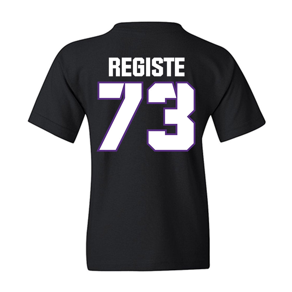TCU - NCAA Football : Kilian Registe - Sports Shersey Youth T-Shirt-1