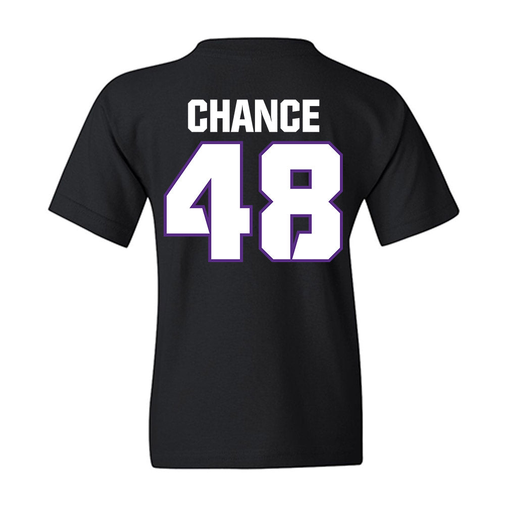 TCU - NCAA Football : John Hoyet Chance - Sports Shersey Youth T-Shirt-1