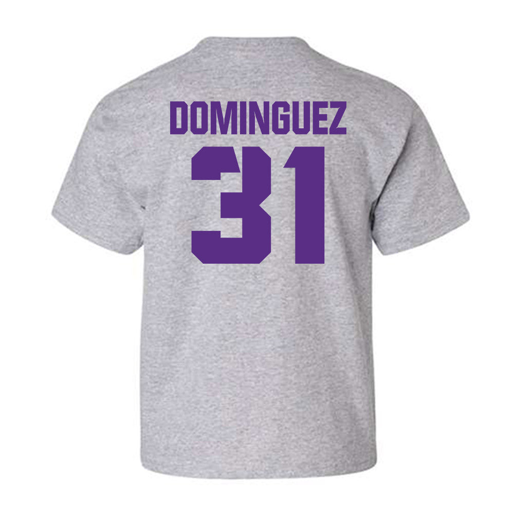 TCU - NCAA Football : Noriel Dominguez - Sports Shersey Youth T-Shirt-1