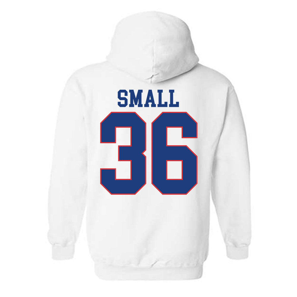 LA Tech - NCAA Football : Riley Small - Sports Shersey Hooded Sweatshirt-1