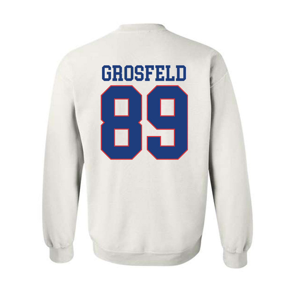 LA Tech - NCAA Football : Chase Grosfeld - Sports Shersey Crewneck Sweatshirt-1