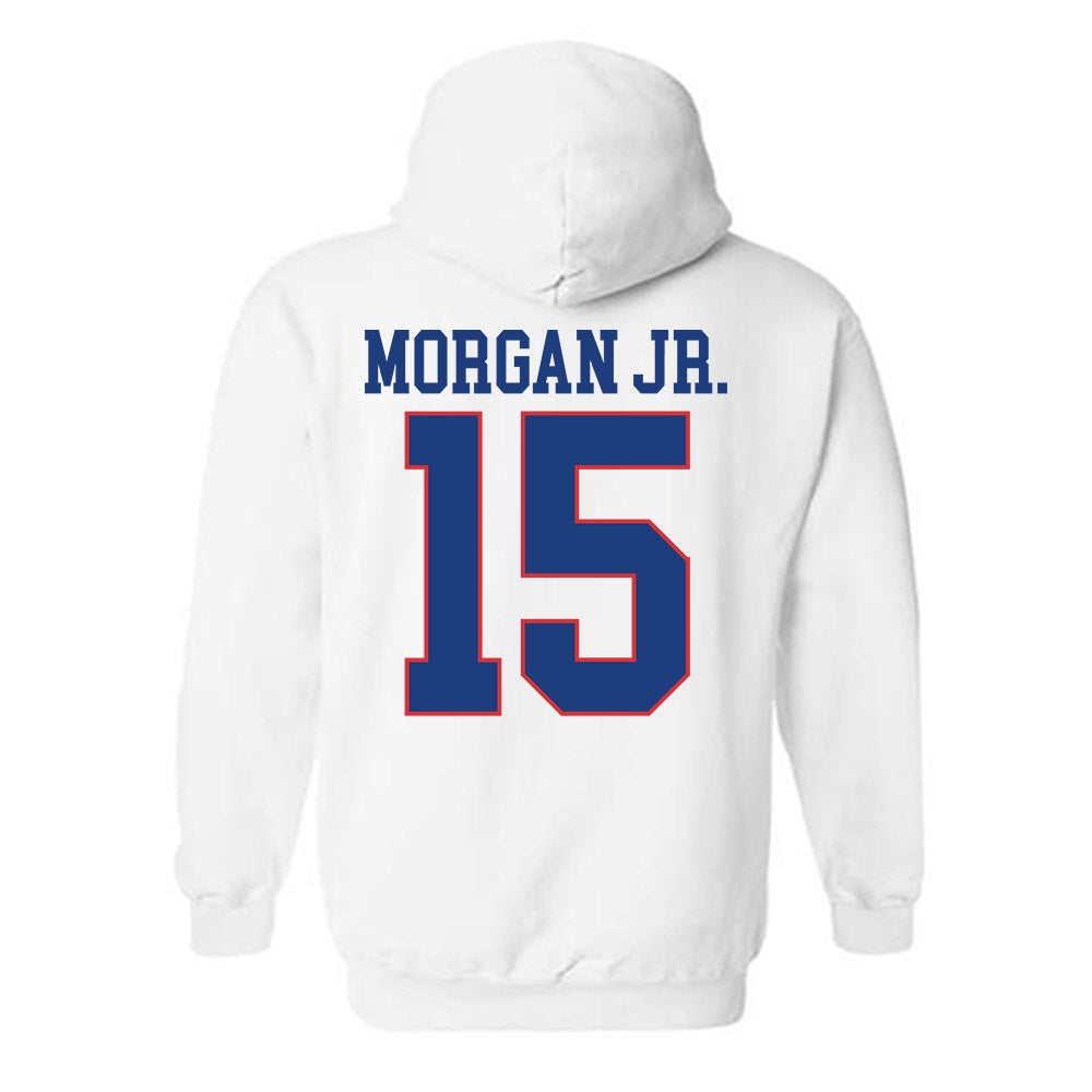 LA Tech - NCAA Football : Franklin Morgan Jr. - Sports Shersey Hooded Sweatshirt-1