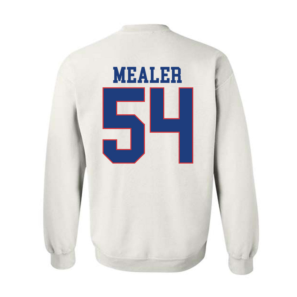 LA Tech - NCAA Football : Toby Mealer - Sports Shersey Crewneck Sweatshirt-1