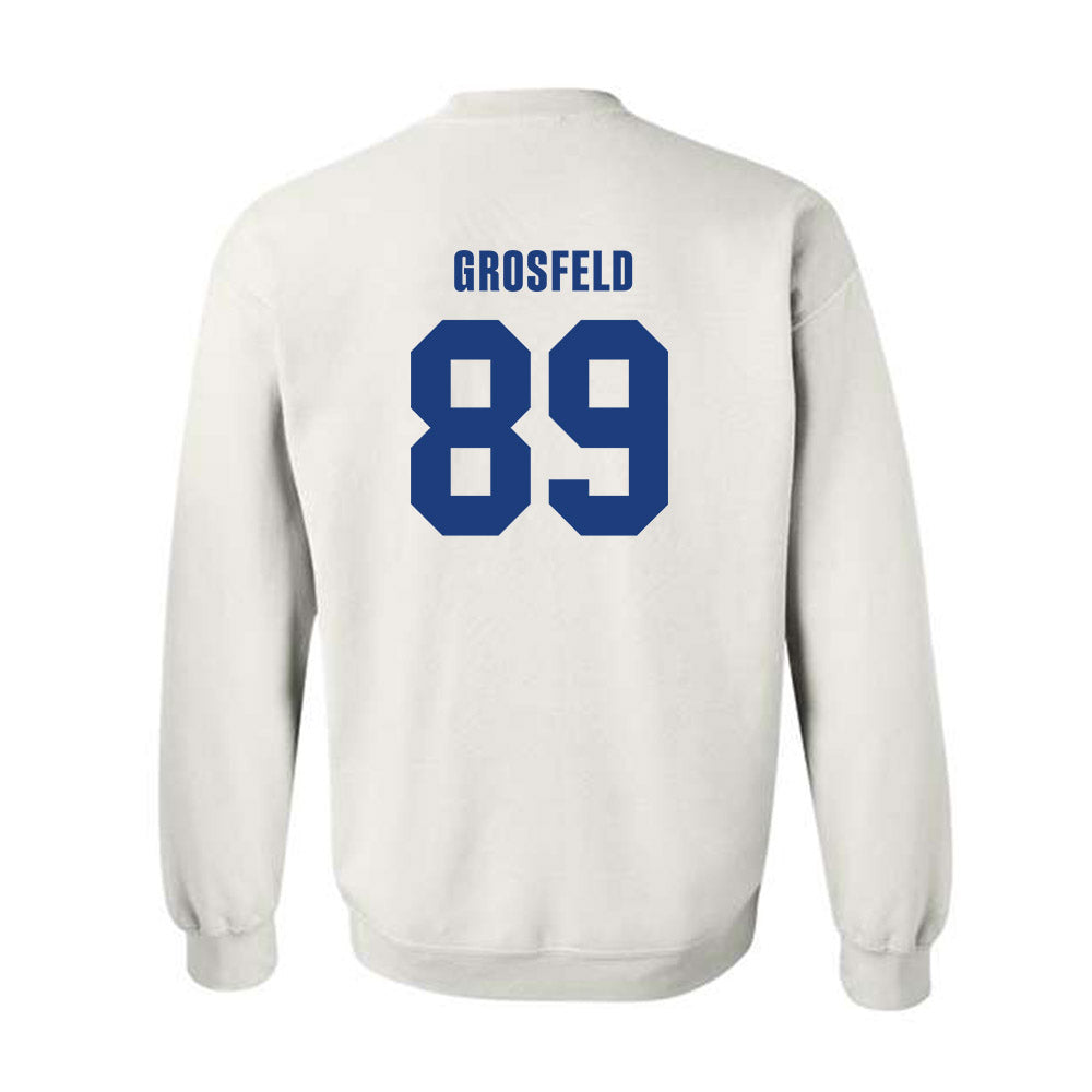 LA Tech - NCAA Football : Chase Grosfeld - Classic Shersey Crewneck Sweatshirt-1