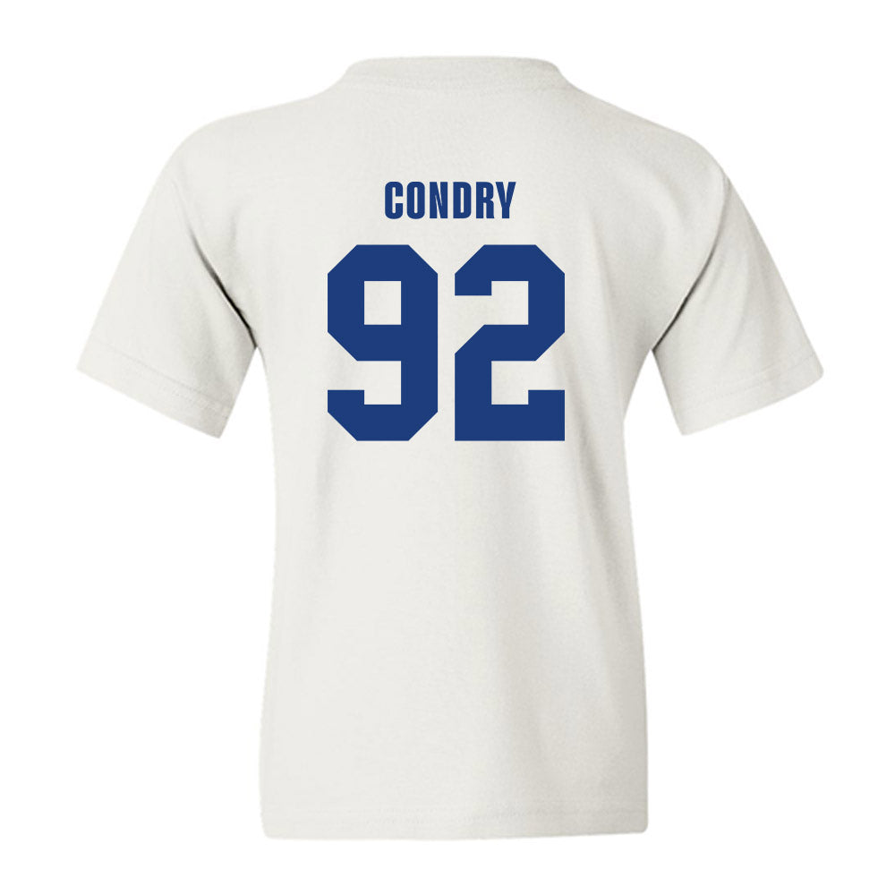 LA Tech - NCAA Football : Lane Condry - Classic Shersey Youth T-Shirt-1