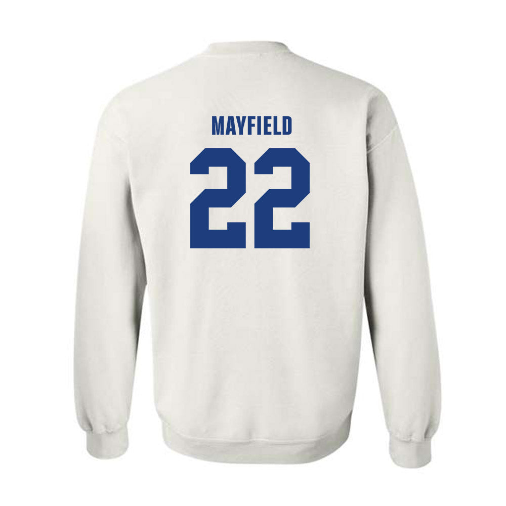 LA Tech - NCAA Football : Jadon Mayfield - Classic Shersey Crewneck Sweatshirt-1