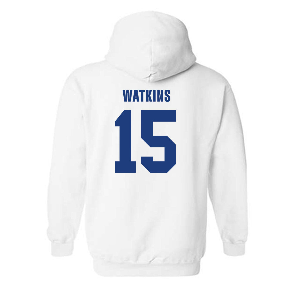 LA Tech - NCAA Football : Luke Watkins - Classic Shersey Hooded Sweatshirt-1