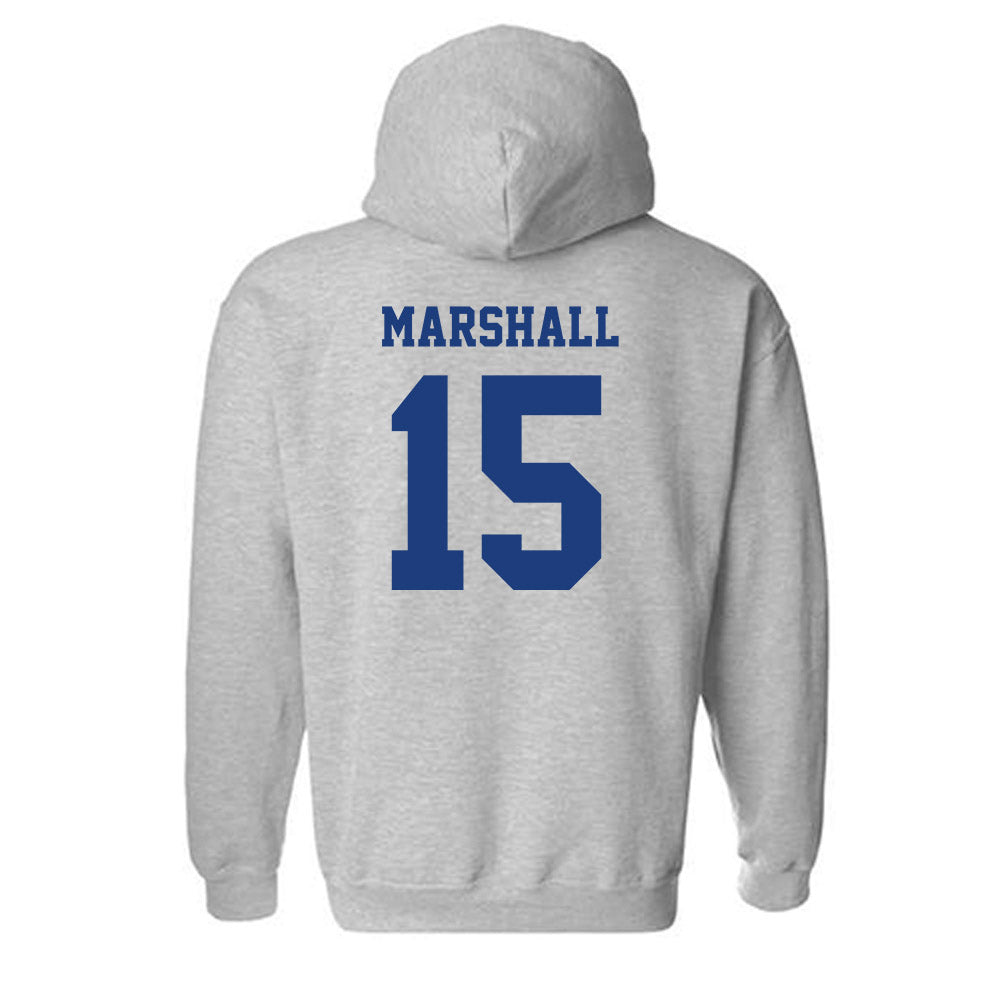 LA Tech - NCAA Women's Basketball : Jordan Marshall - Classic Shersey Hooded Sweatshirt-1