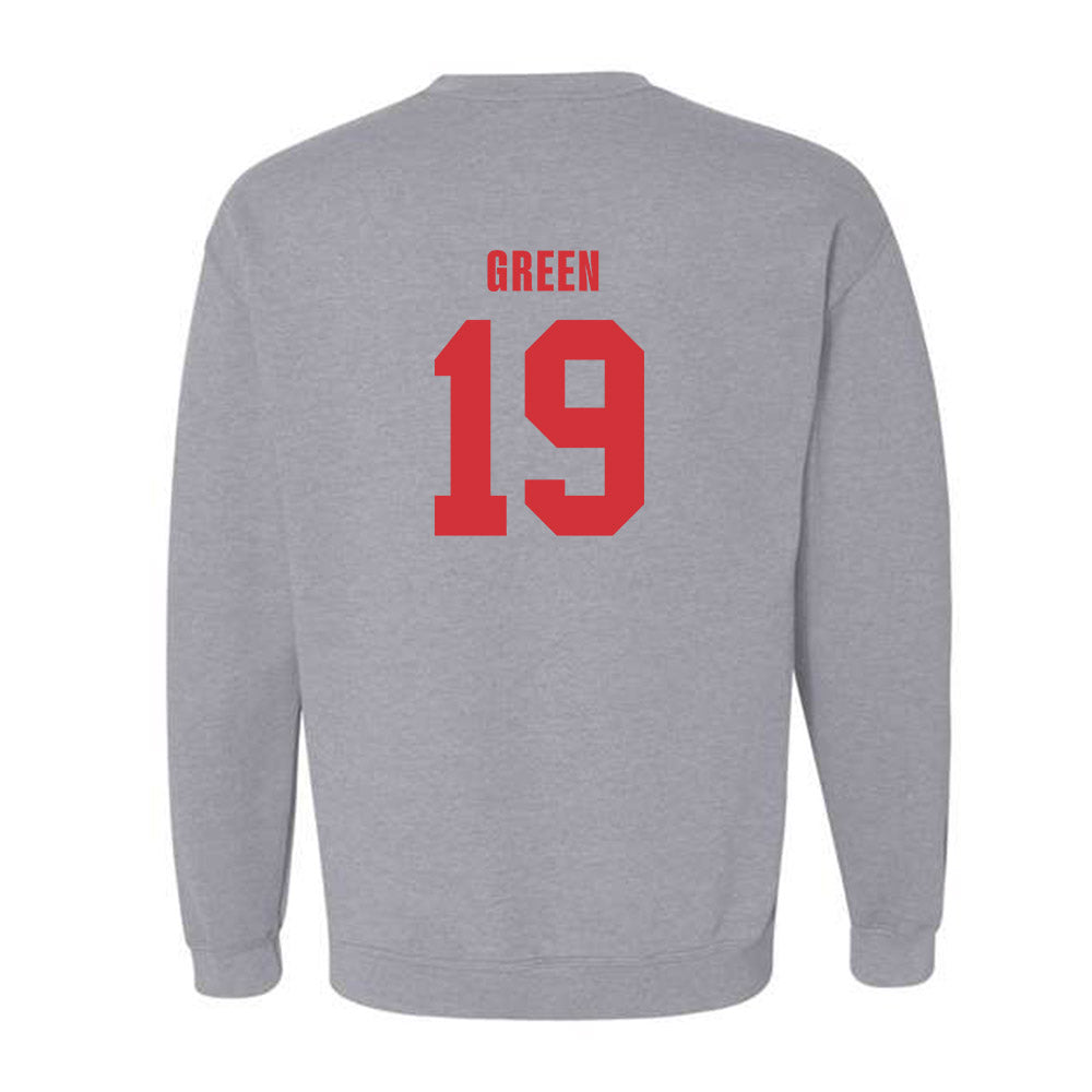 Louisiana - NCAA Football : Luke Green - Classic Shersey Crewneck Sweatshirt-1