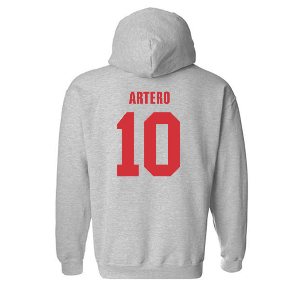 Louisiana - NCAA Women's Basketball : Marina Artero - Classic Shersey Hooded Sweatshirt-1