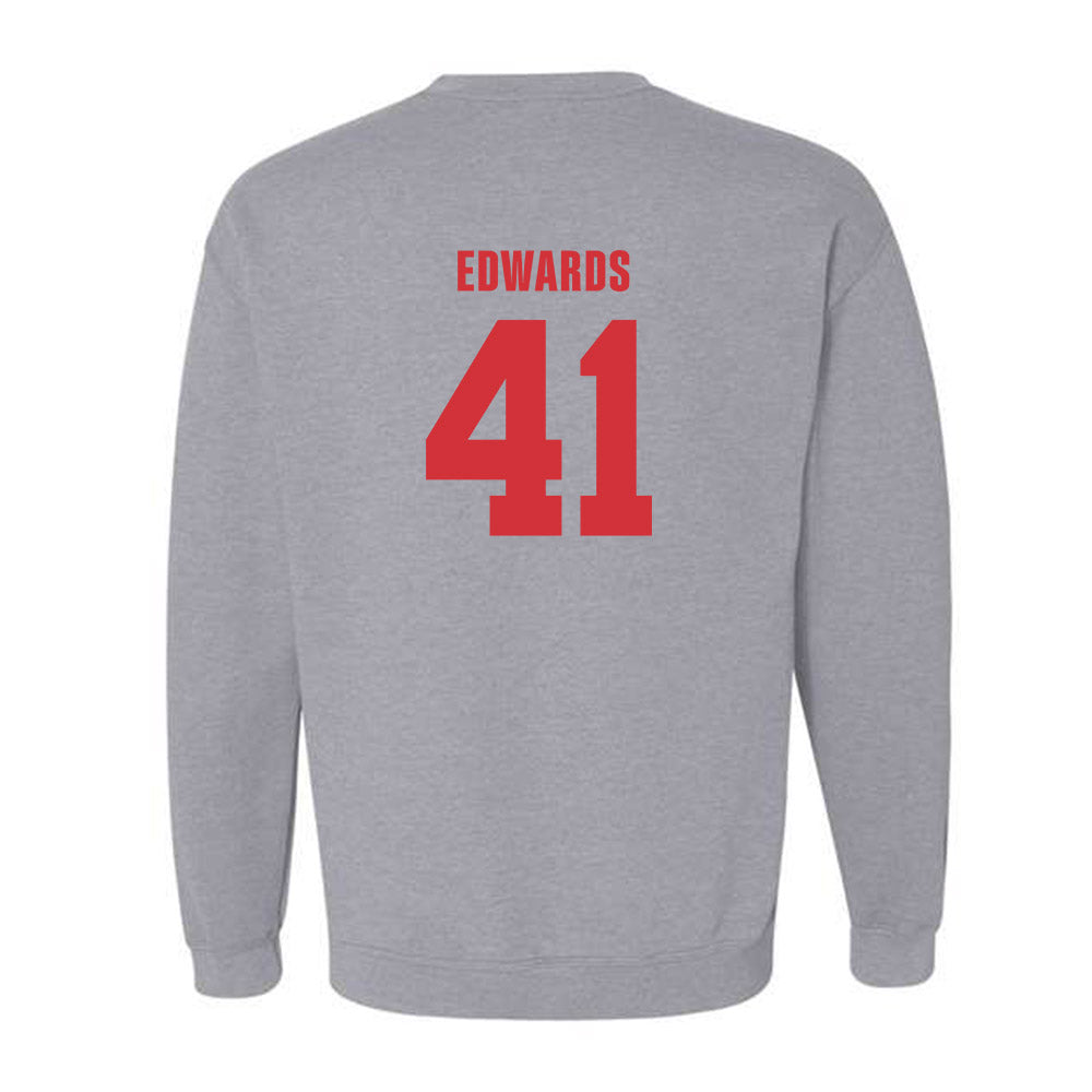 Louisiana - NCAA Football : Chase Edwards - Classic Shersey Crewneck Sweatshirt-1