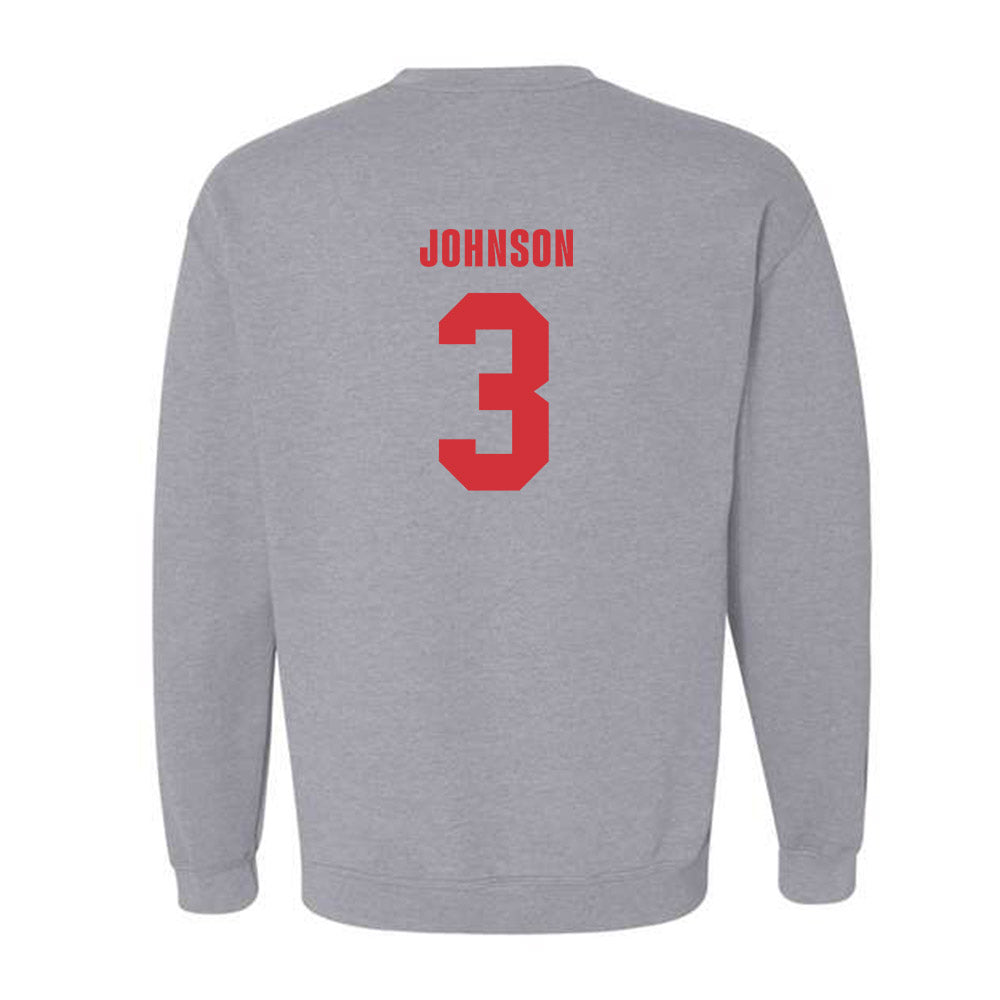 Louisiana - NCAA Football : Micah Johnson - Classic Shersey Crewneck Sweatshirt-1
