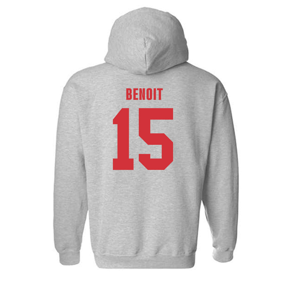 Louisiana - NCAA Women's Soccer : Lanie Benoit - Classic Shersey Hooded Sweatshirt-1