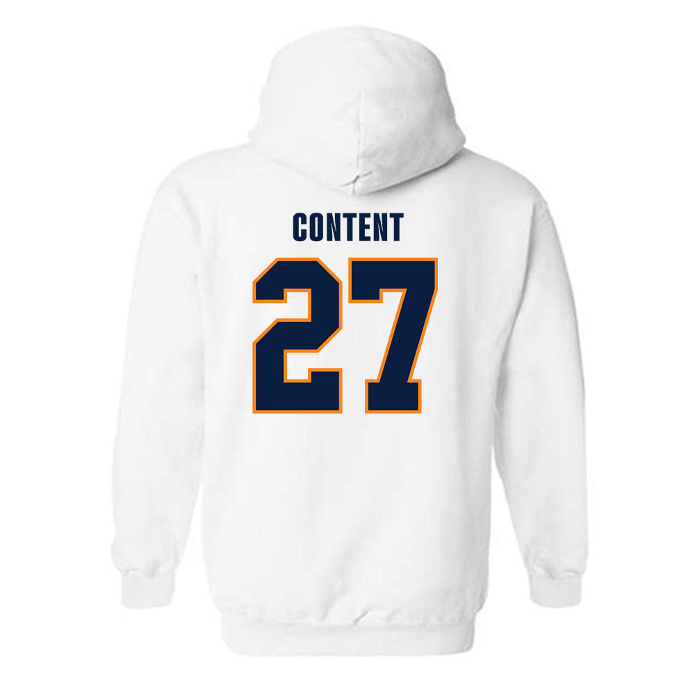 UTEP - NCAA Football : Justin Content - Classic Shersey Hooded Sweatshirt-1