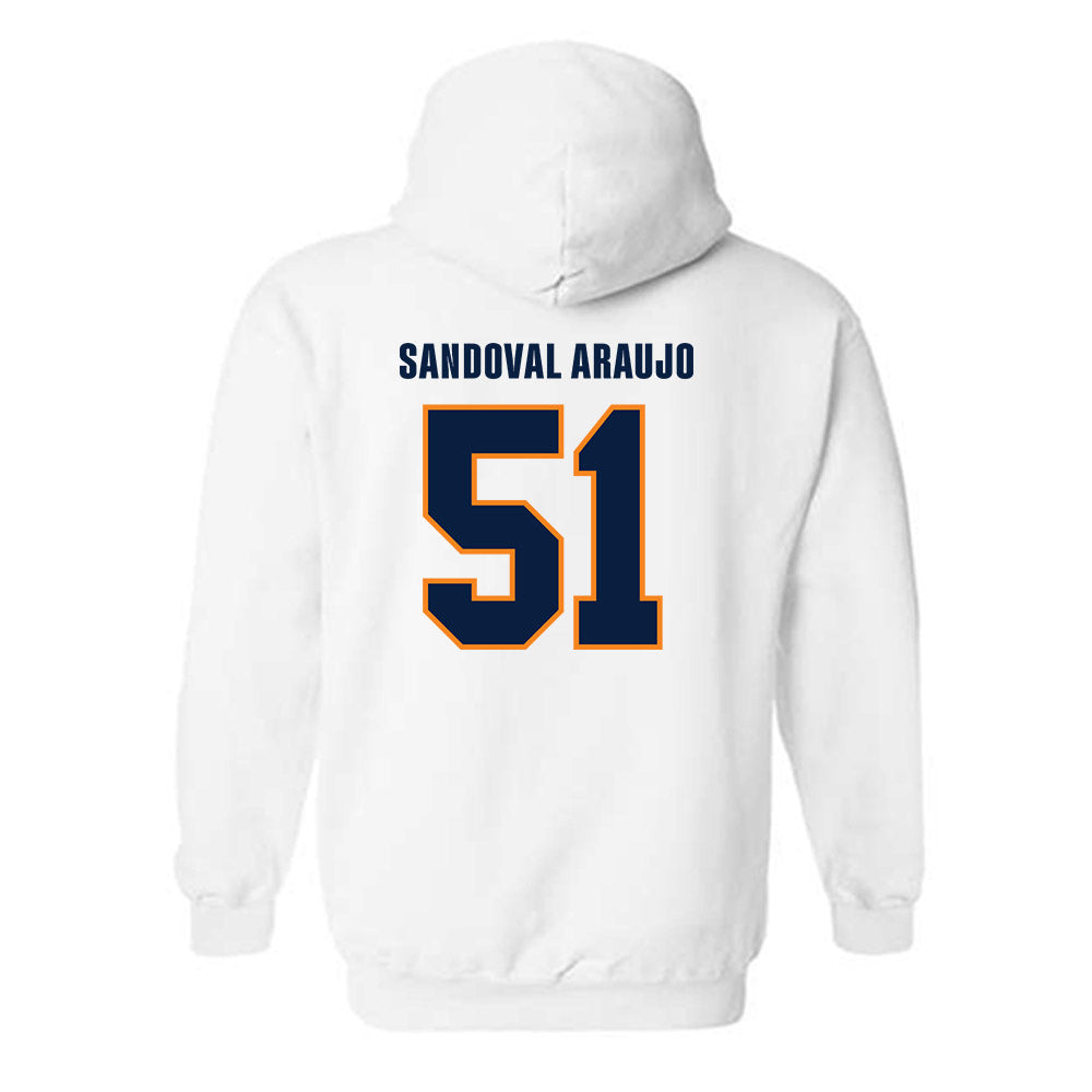 UTEP - NCAA Football : Eric Sandoval Araujo - Classic Shersey Hooded Sweatshirt-1