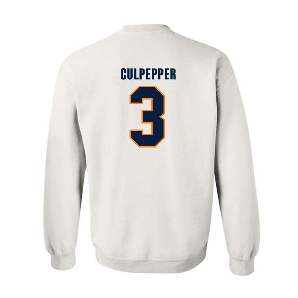 UTEP - Men's Basketball Legends : Randy Culpepper - Classic Shersey Crewneck Sweatshirt-1
