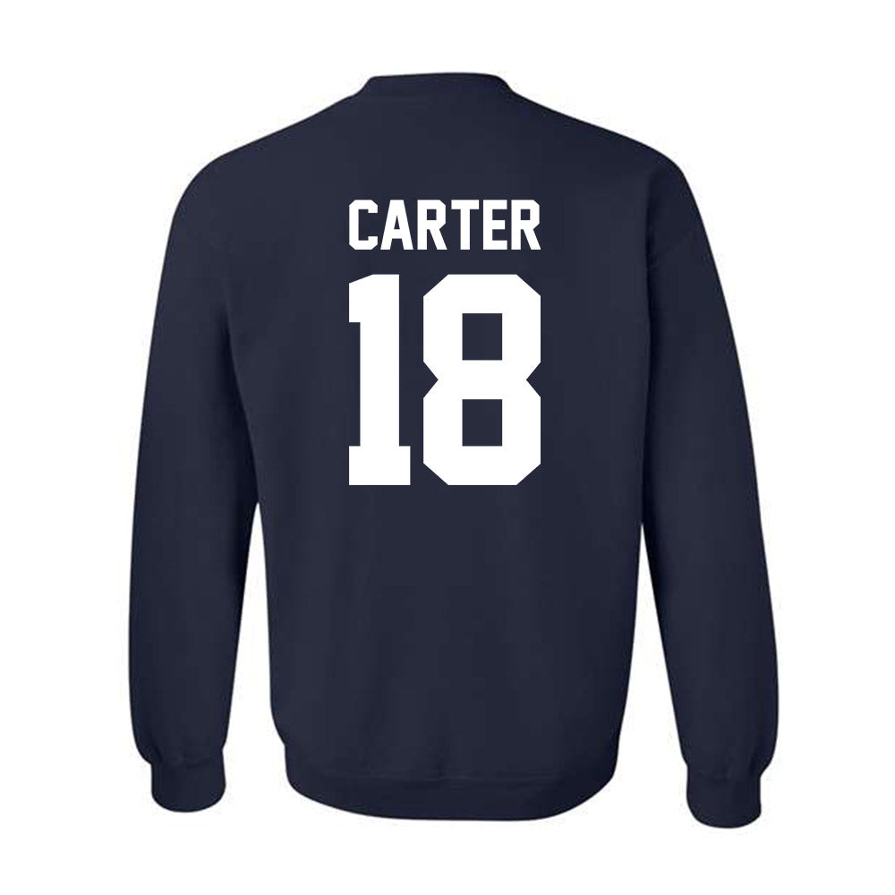 Rice - NCAA Football : Owen Carter - Classic Shersey Crewneck Sweatshirt-1