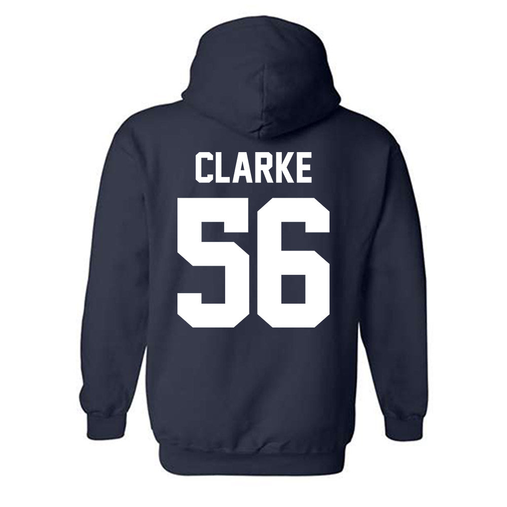 Rice - NCAA Football : Seth Clarke - Classic Shersey Hooded Sweatshirt-1