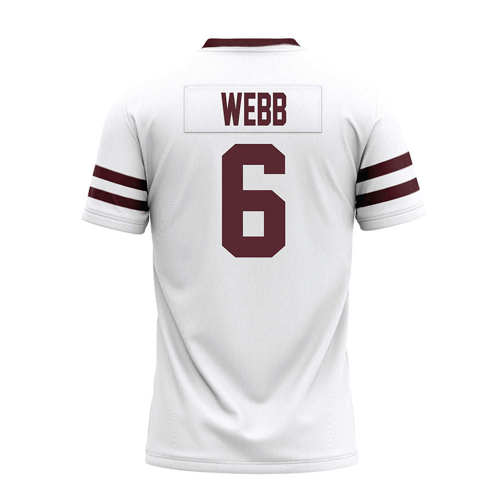 Texas State - NCAA Football : Easton Webb - Premium Football Jersey-1