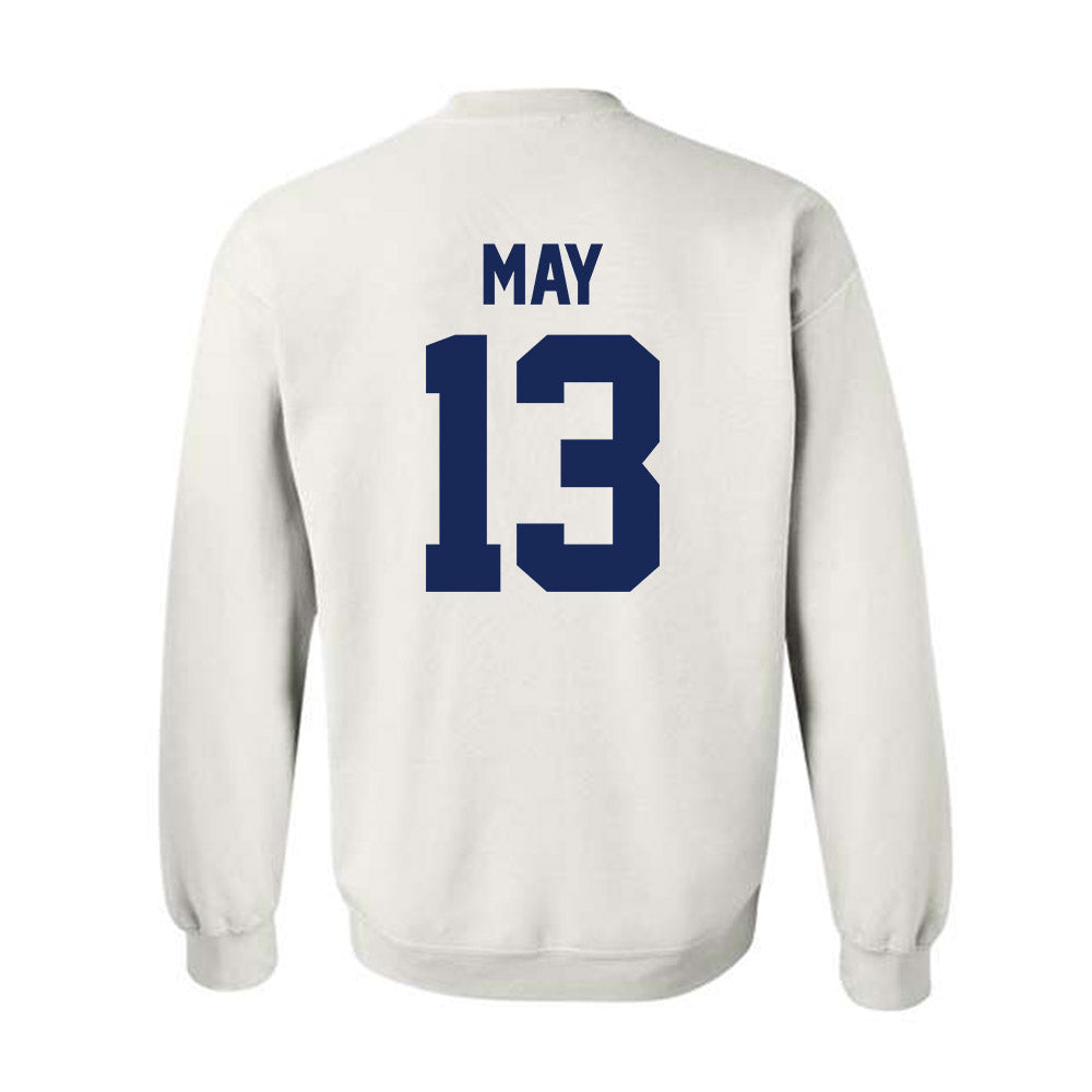 Rice - NCAA Football : Tariq May - Classic Shersey Crewneck Sweatshirt-1