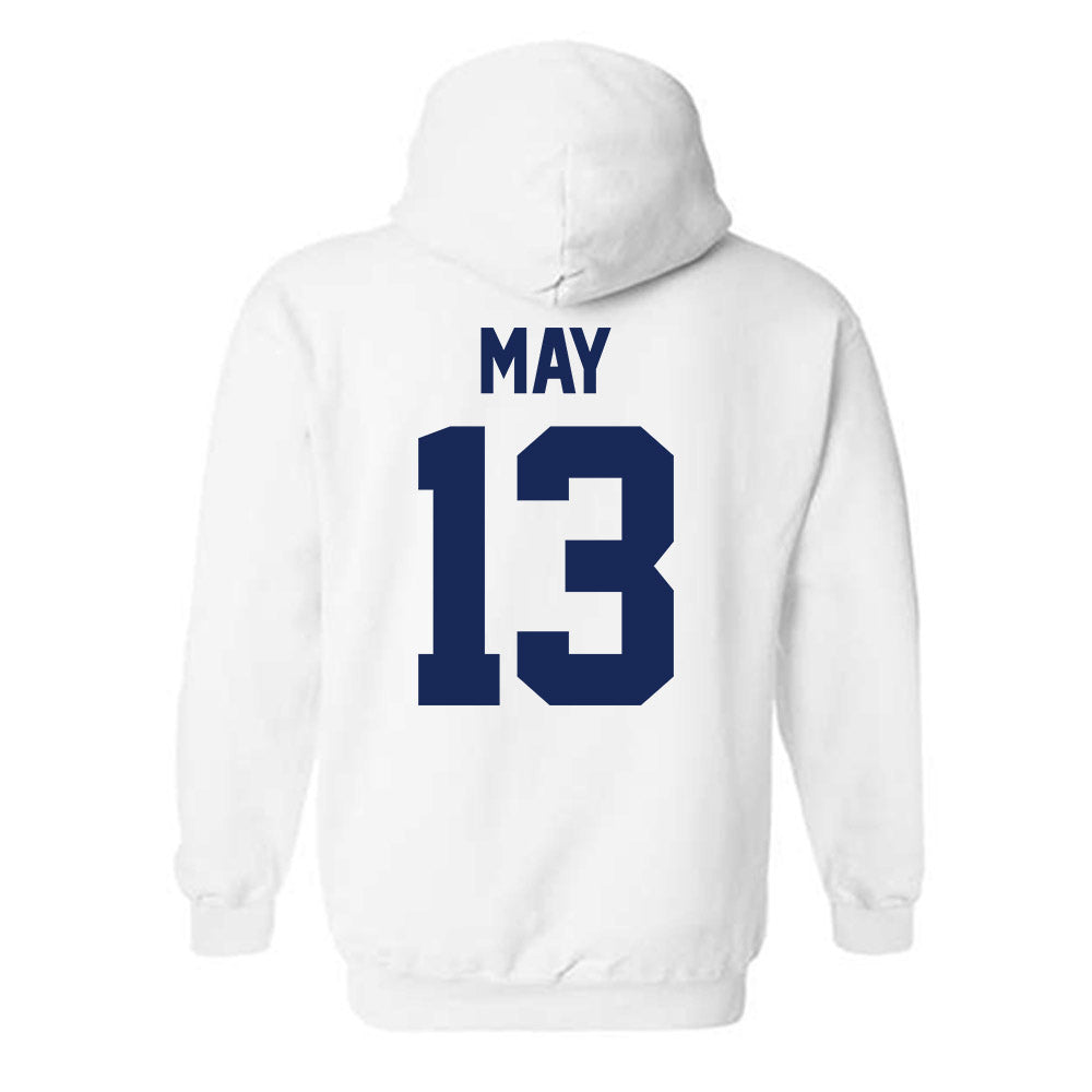 Rice - NCAA Football : Tariq May - Classic Shersey Hooded Sweatshirt-1