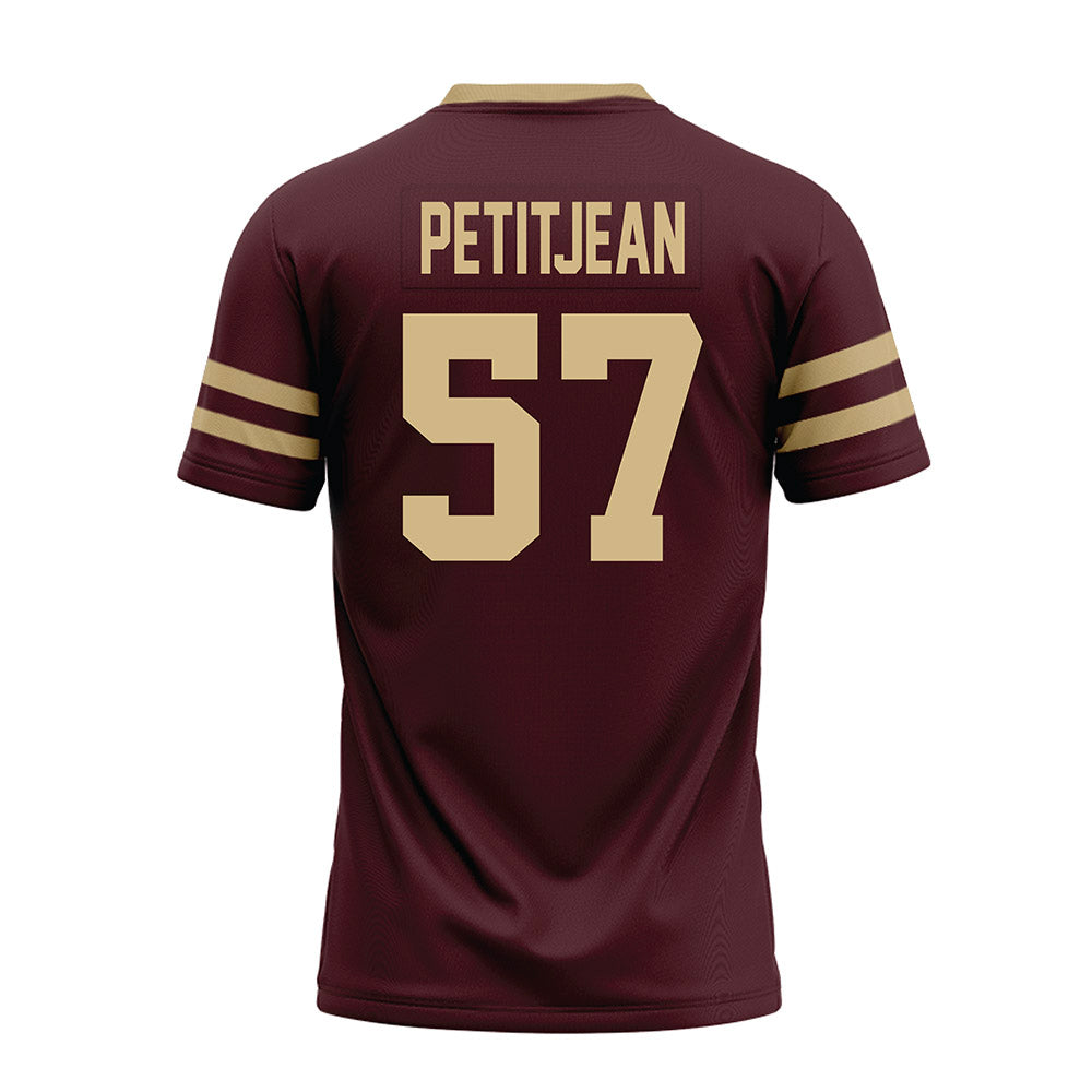 Texas State - NCAA Football : Lincoln Petitjean - Premium Football Jersey-1