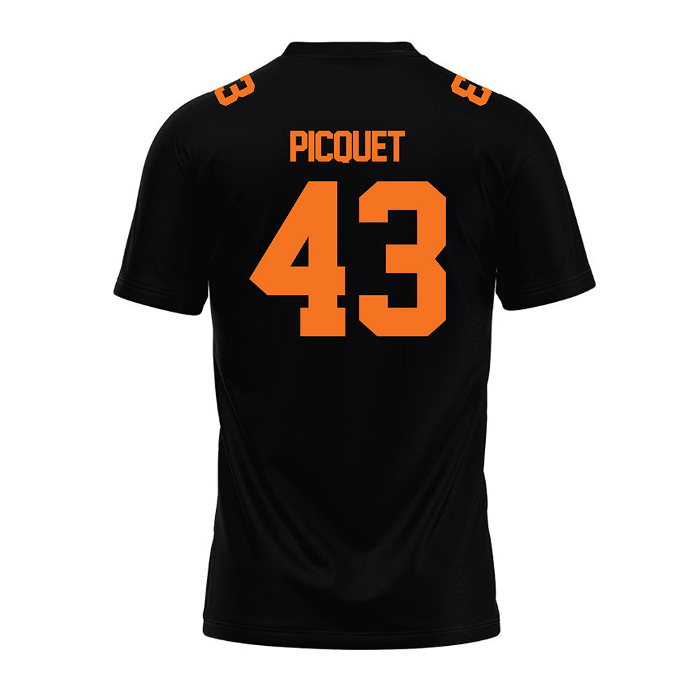 Campbell - NCAA Football : Will Picquet - Premium Football Jersey-1