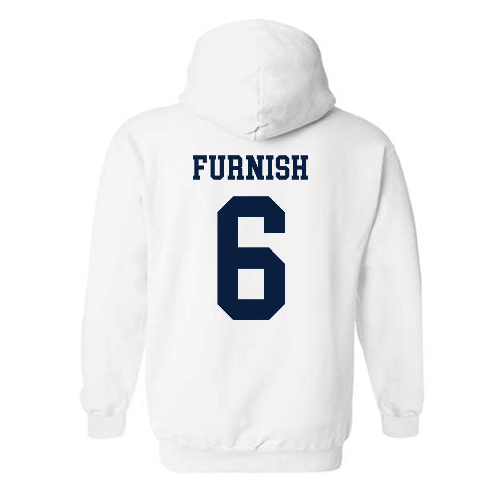 Oral Roberts - NCAA Men's Basketball : Cal Furnish - Classic Shersey Hooded Sweatshirt-1